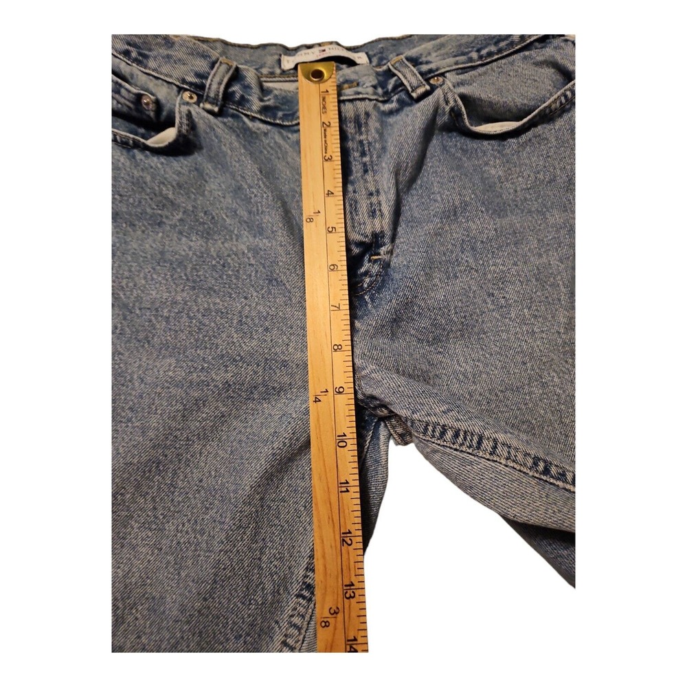 Vintage Tommy Hilfiger Jeans Women's 10 Stone Wash Y2K Classic Preppy - Picture 7 of 10